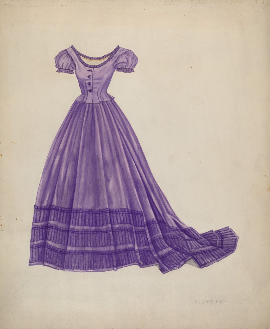 Vestido de Florence Earl