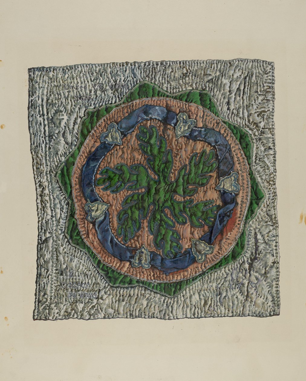 Bloque de Colcha - Diseño "E. Cooper" de Florence Truelson