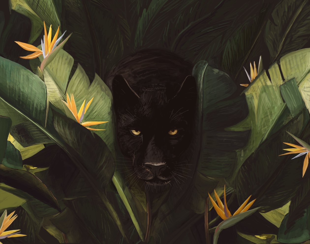 Hola Pantera, 2020 (digital) de Florent Bodart
