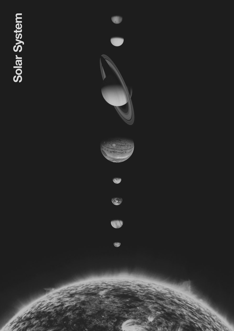 Sistema Solar - Mínimo, 2023 (digital) de Florent Bodart
