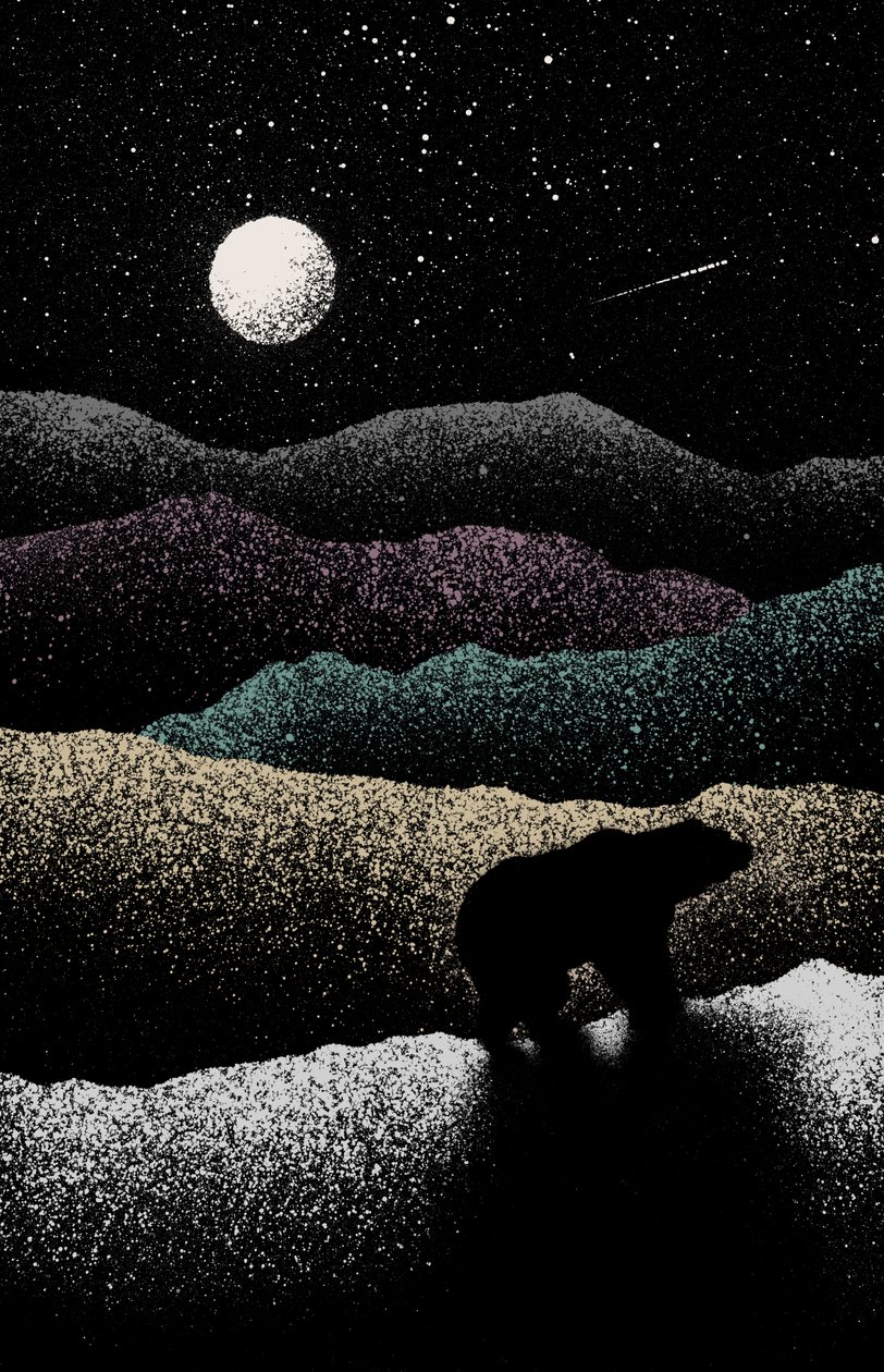 oso errante, 2019 (digital) de Florent Bodart