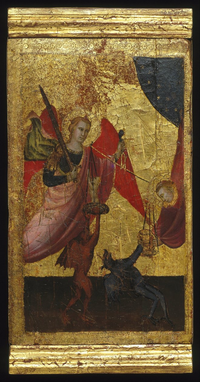 San Lorenzo intercede por el alma del Emperador Enrique II de Florentine Lorenzo di Niccolò