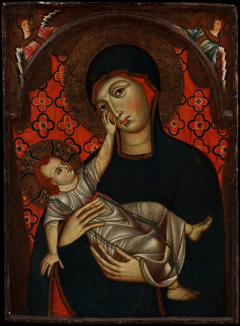 La Virgen y el Niño, finales del siglo XIII de Florentine School