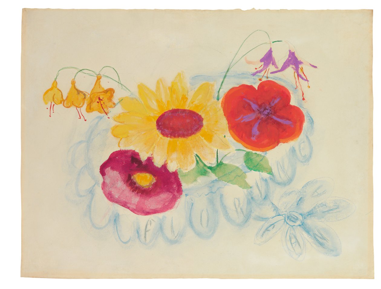 Ramo de verano, c.1920 de Florine Stettheimer