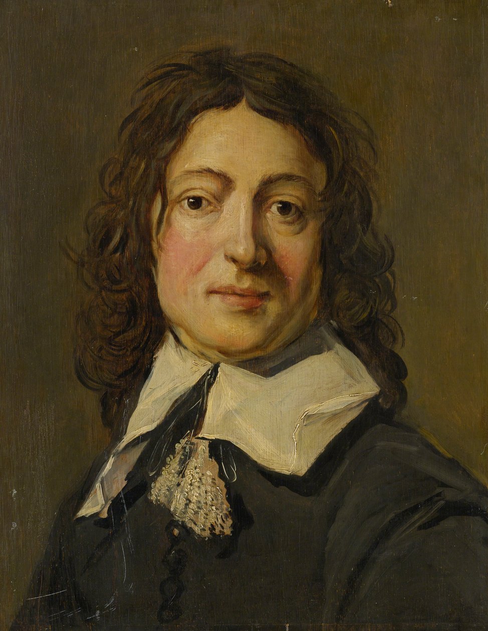 Retrato de un Hombre de School of Frans Hals