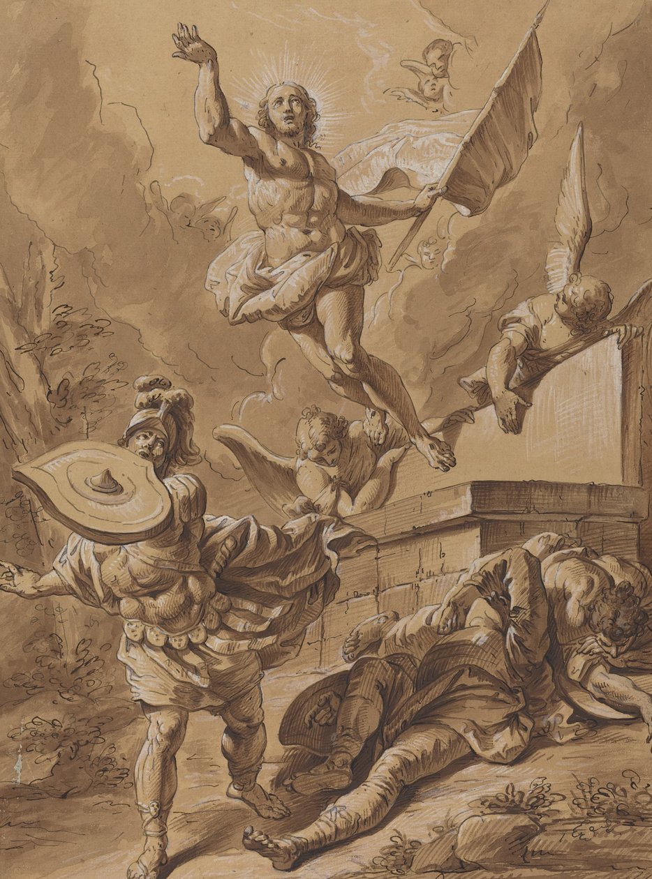La Resurrección de Follower of Francesco Fontebasso