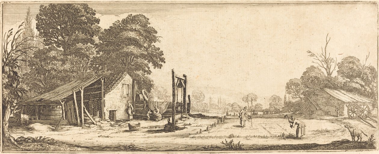 El jardín de Follower of Jacques Callot