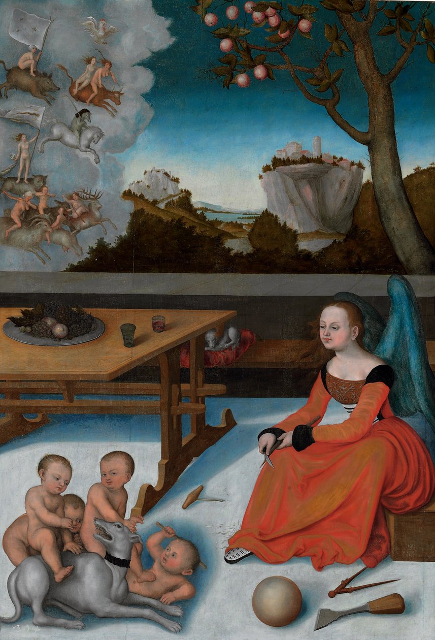 Melancolía de Follower of Lucas Cranach the Elder