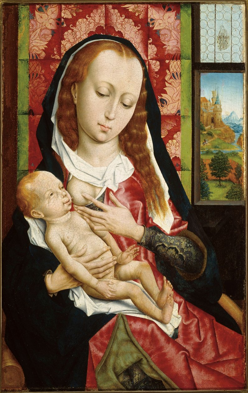 La Virgen y el Niño de Follower of Rogier van der Weyden