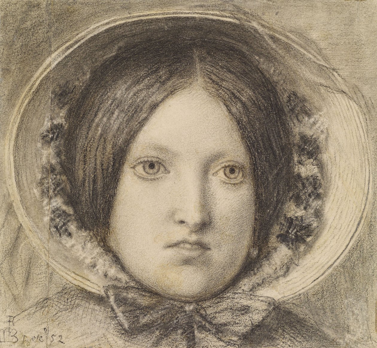 El último de Inglaterra (detalle) de Ford Madox Brown