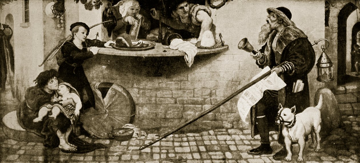 Proclamación sobre Pesos y Medidas, 1556, ilustración de 