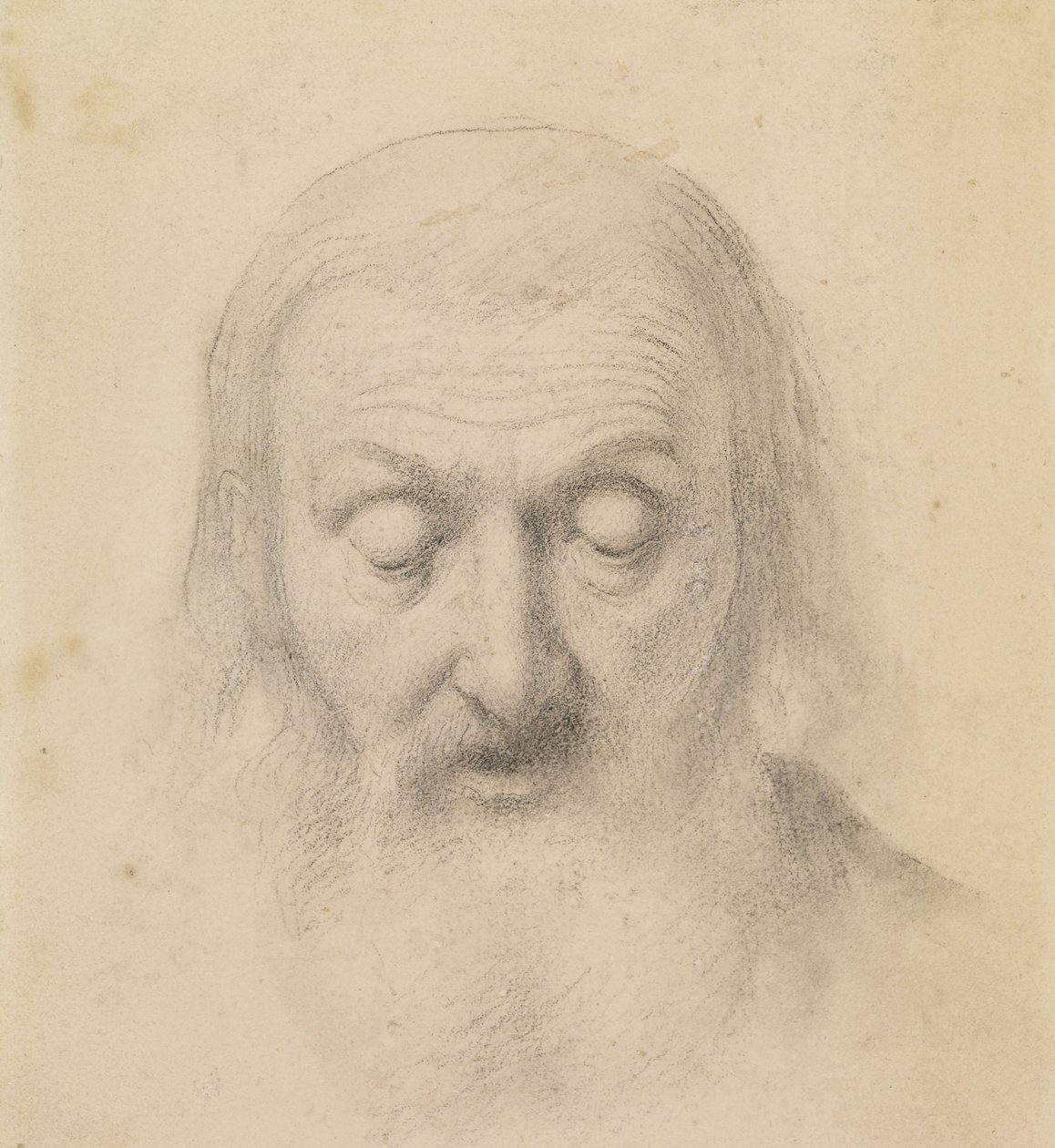 Wycliffe leyendo su traducción de la Biblia de Ford Madox Brown