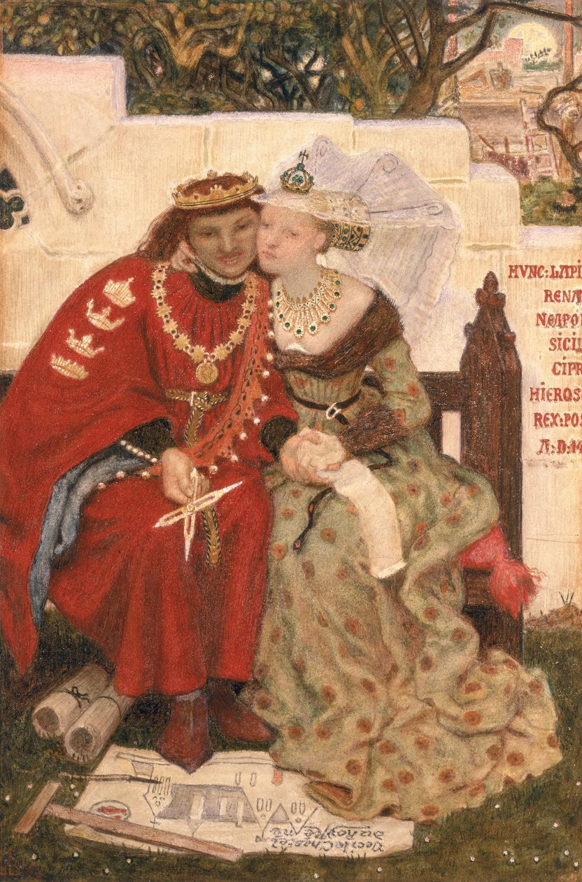 La Luna de Miel del Rey René de Ford Madox Brown