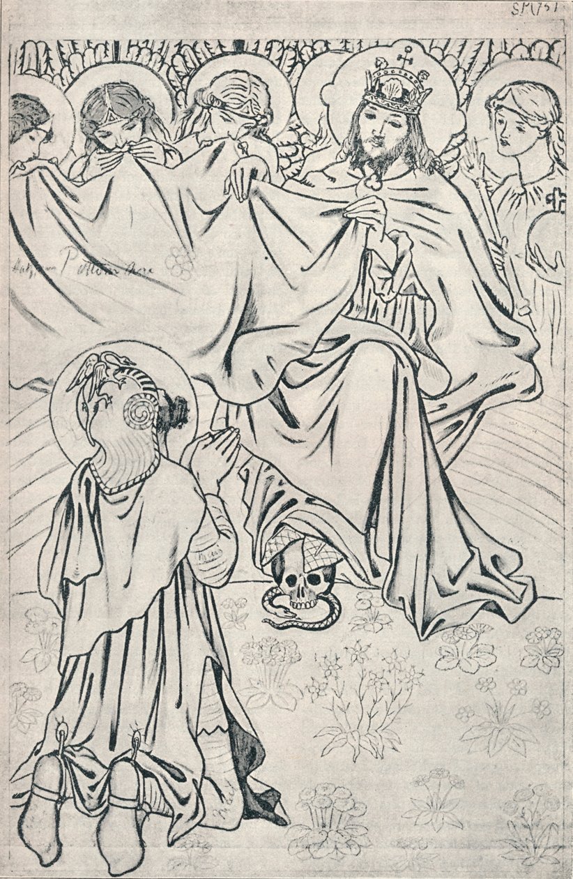 San Martín en el cielo, 1896 de Ford Madox Brown