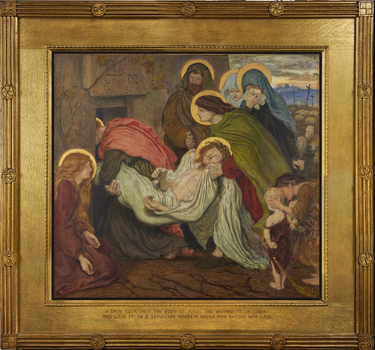 El entierro de Ford Madox Brown