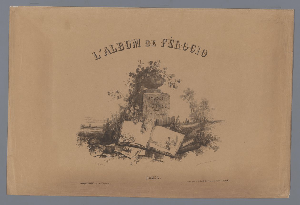 Portada para: Estudios de figuras en un paisaje Estudios de figuras en un paisaje (título de serie) L