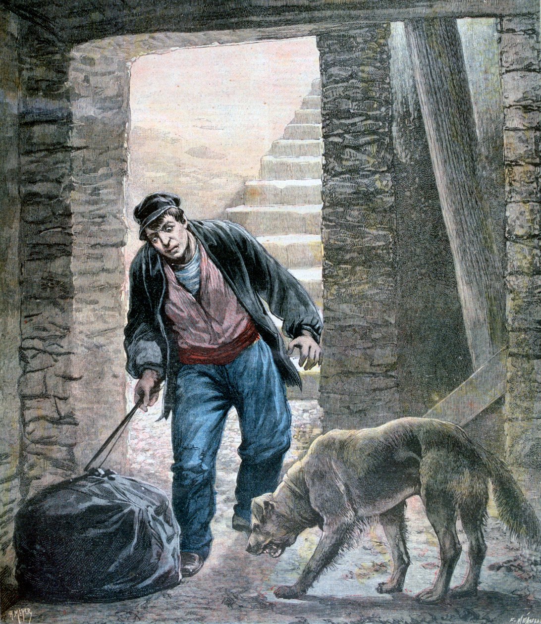Un crimen en la Rue Botzaris, París, 1892 de Fortuné Méaulle