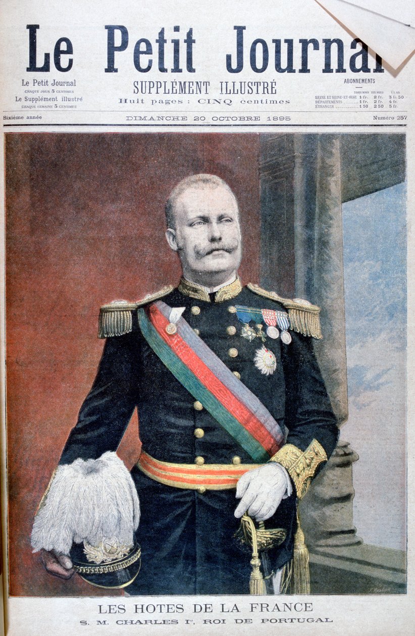 Carlos I, rey de Portugal, 1895 de Fortuné Méaulle