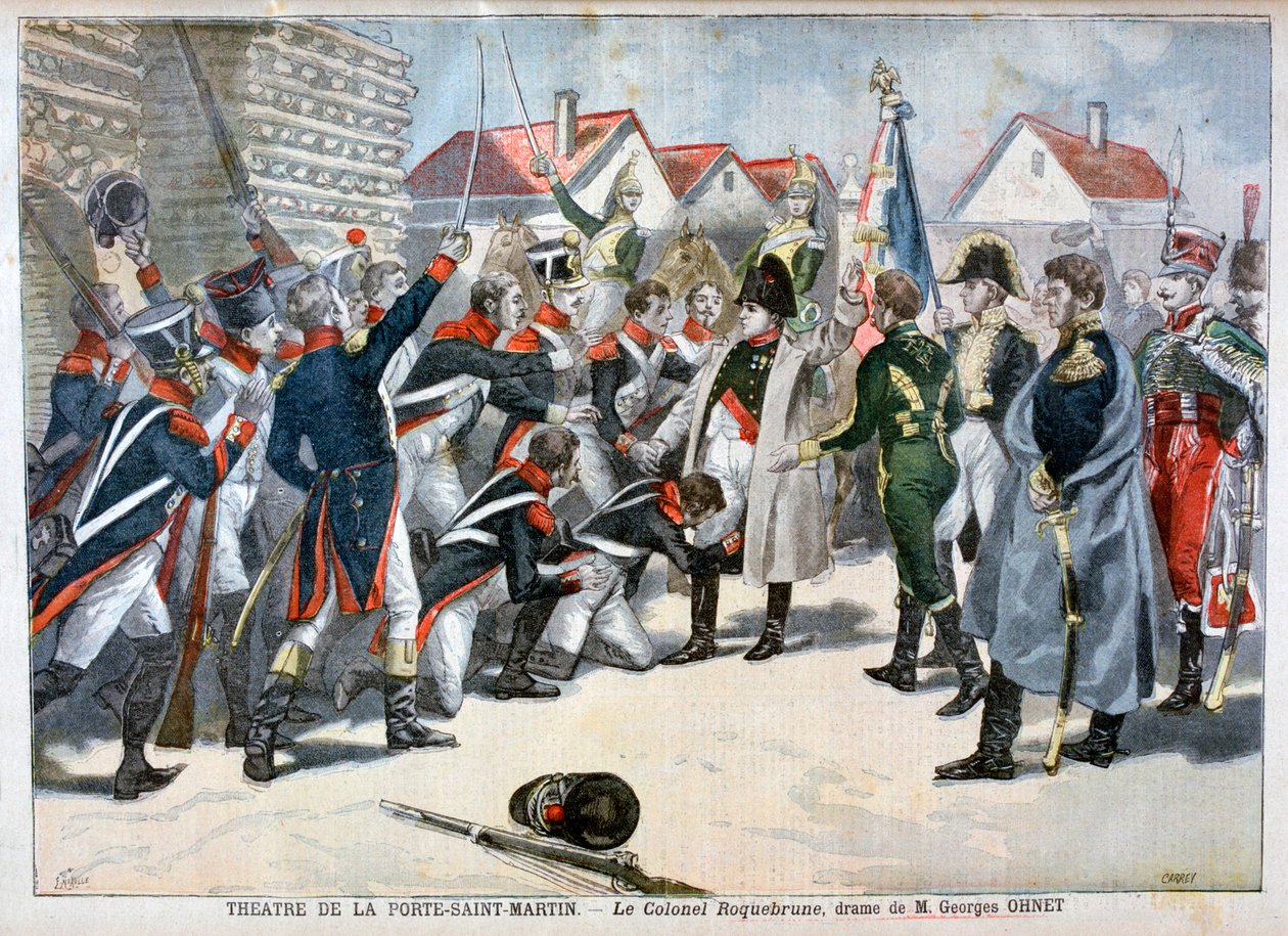 Le Colonel Roquebrune, un drama de Georges Ohnet, 1897 de Fortuné Méaulle