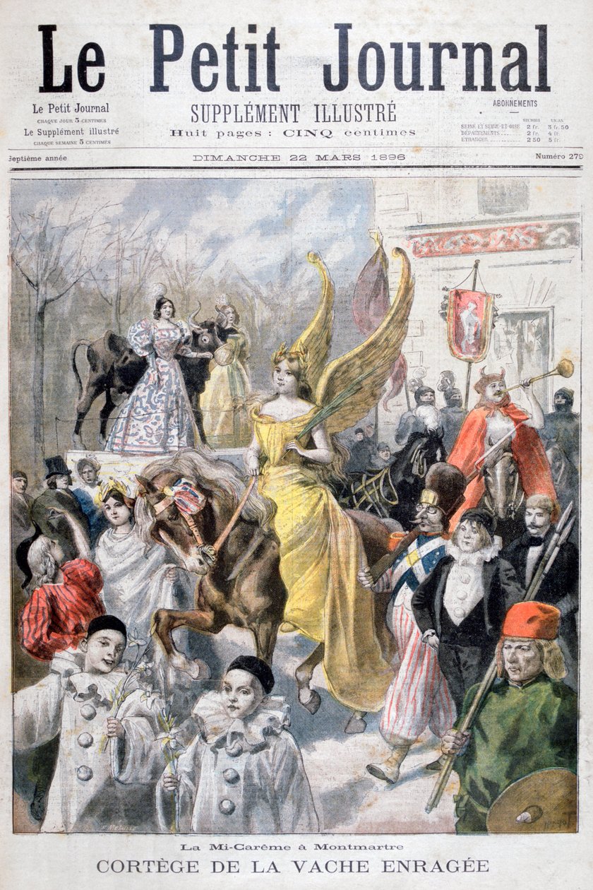 Celebraciones de mitad de Cuaresma, París, 1896 de Fortuné Méaulle