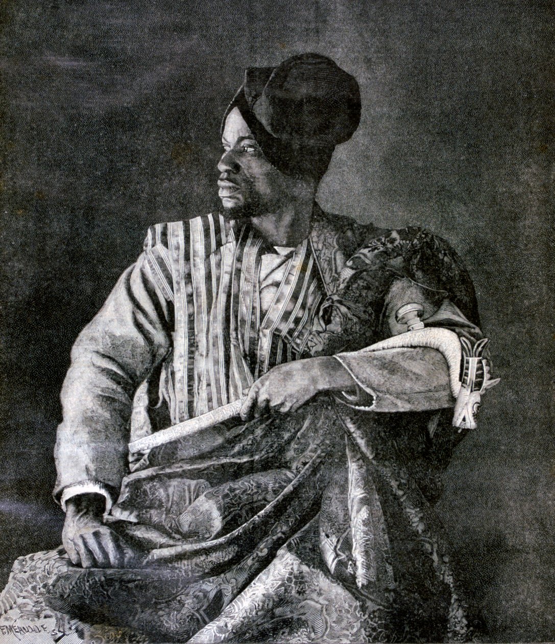 El principal enviado de Dahomey para el rey Behanzin en París, 1893 de Fortuné Méaulle