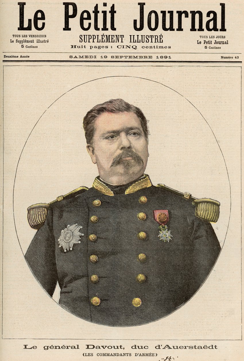 General Louis Nicolas Davout, Duque de Auerstaedt, de 