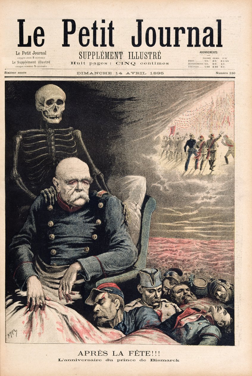 Después de la fiesta: Cumpleaños del Príncipe de Bismarck, de 