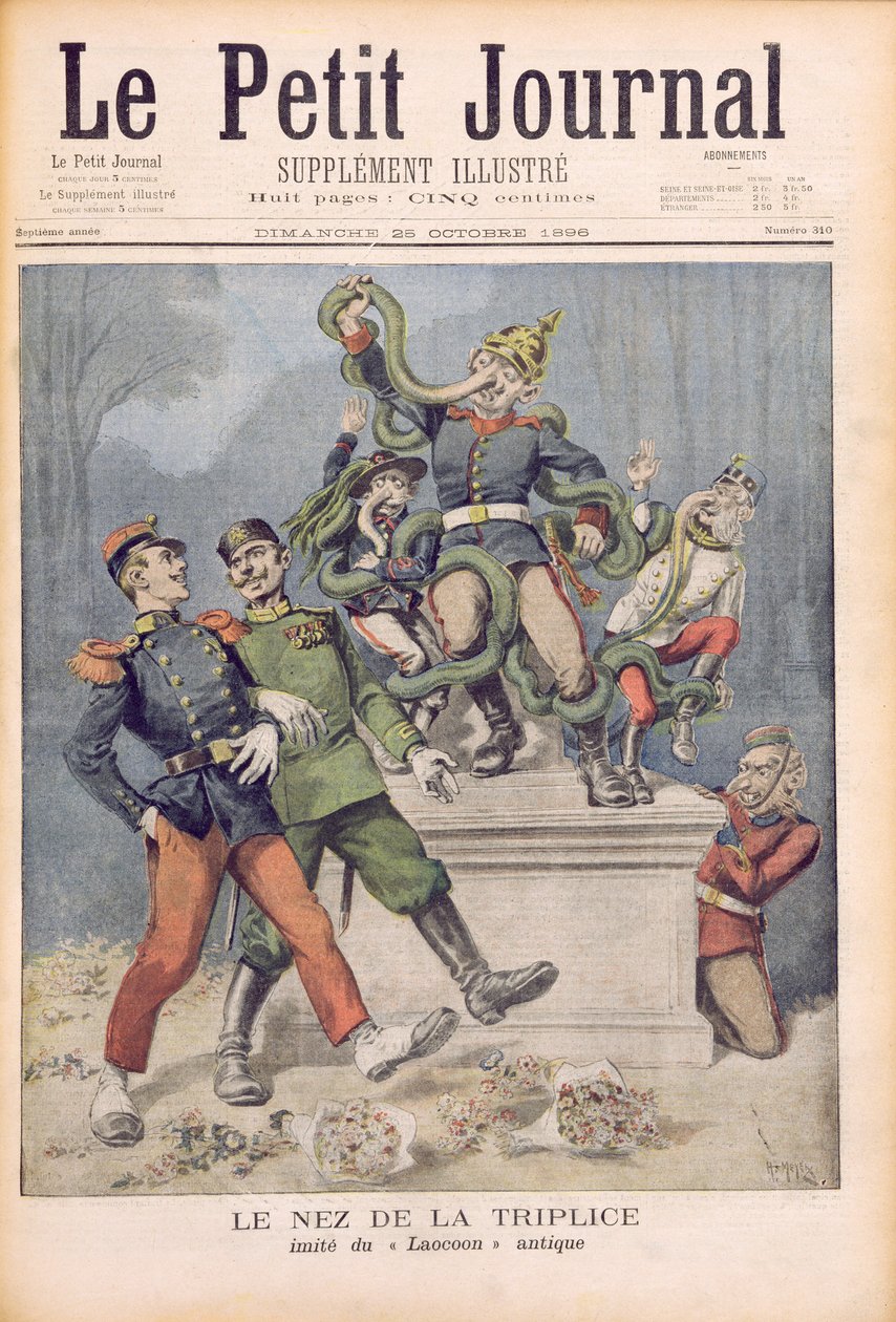 La nariz de los Aliados, después de Laocoonte, de 
