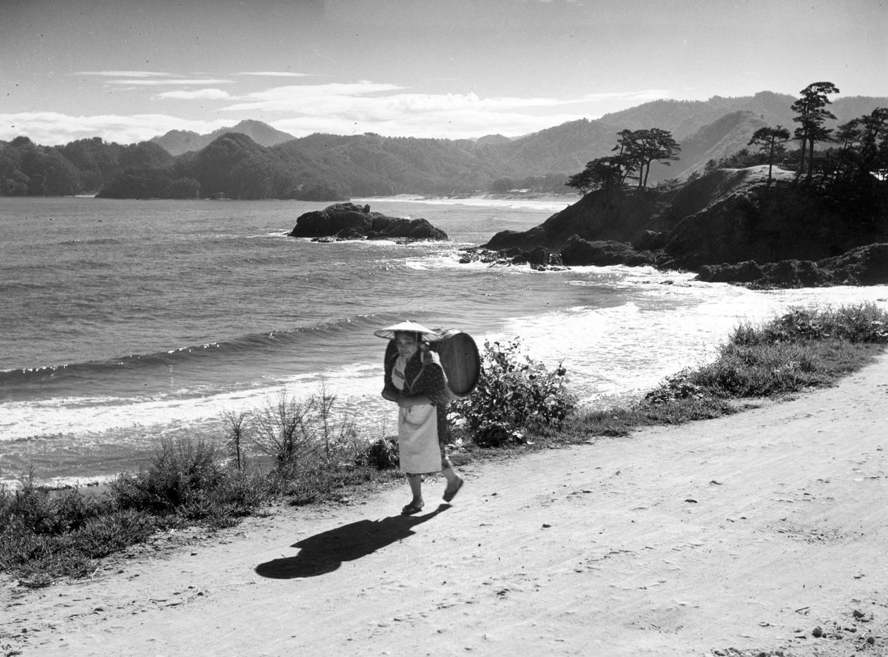 Costa y campesina de Fosco Maraini