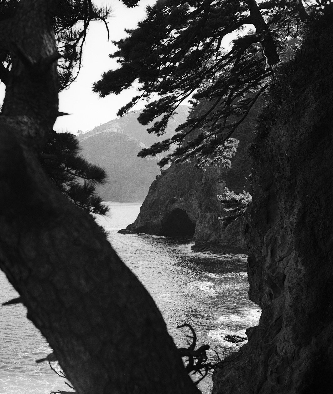 Costa japonesa en el Pacífico cerca de Atami de Fosco Maraini