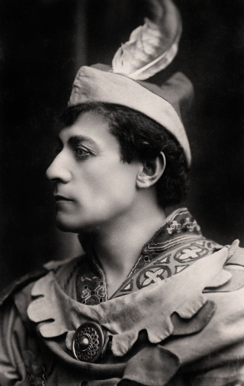 Lewis Waller, actor y gerente de teatro inglés de Foulsham and Banfield
