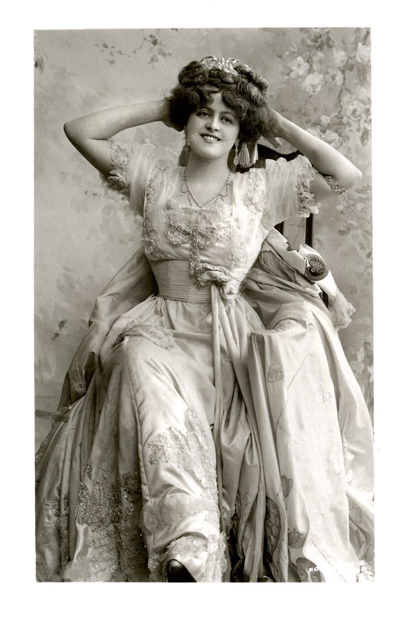 Marie Studholme, actriz inglesa, 1900s de Foulsham and Banfield