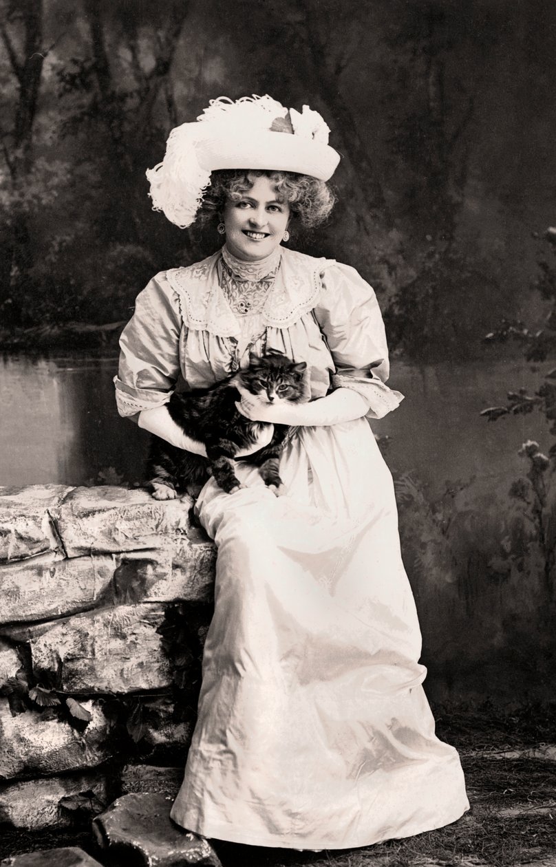Marie Studholme 1875-1930, actriz inglesa de Foulsham and Banfield