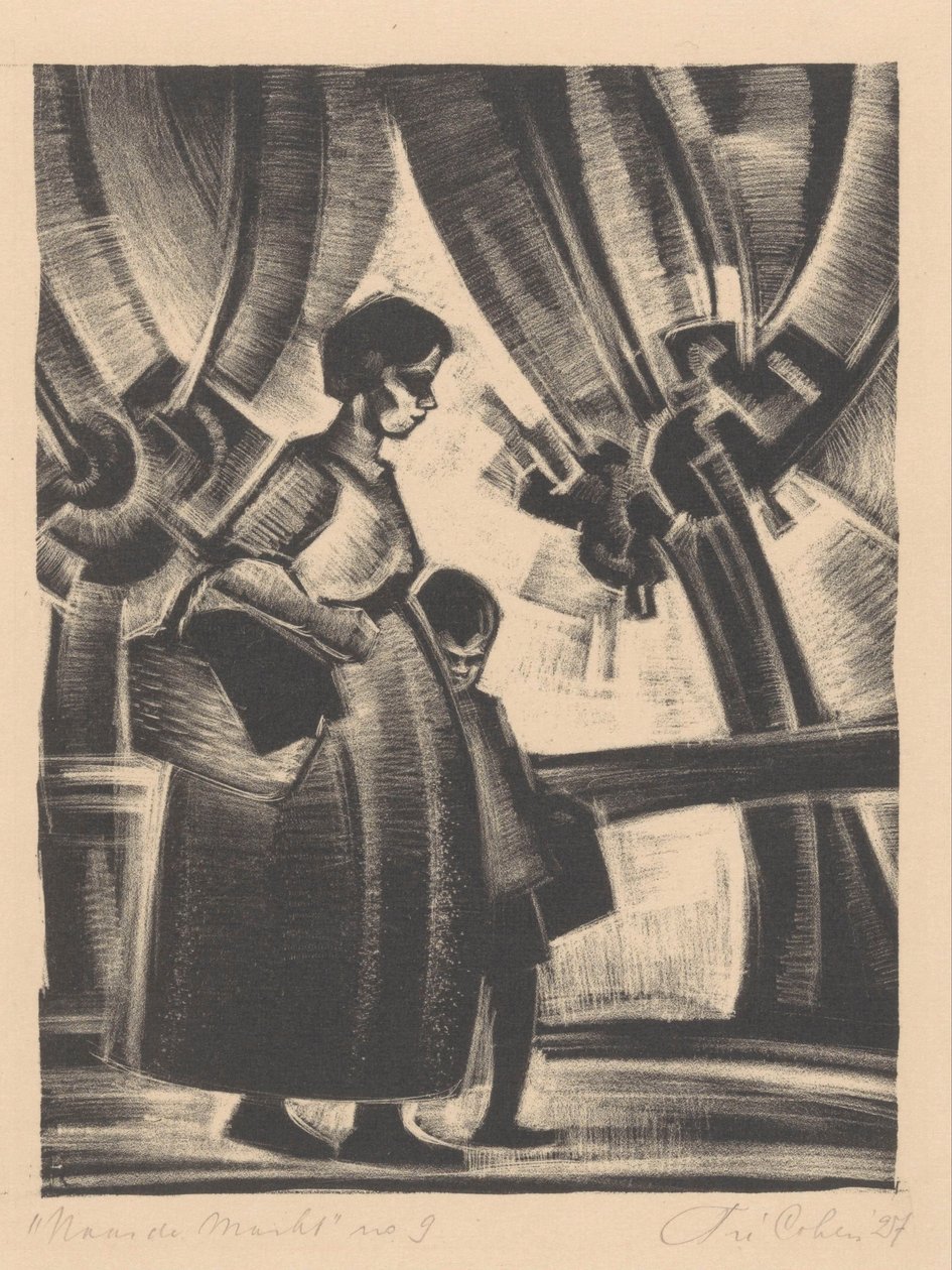 Naar de markt (título original del objeto) de Fré Cohen (signed by artist)