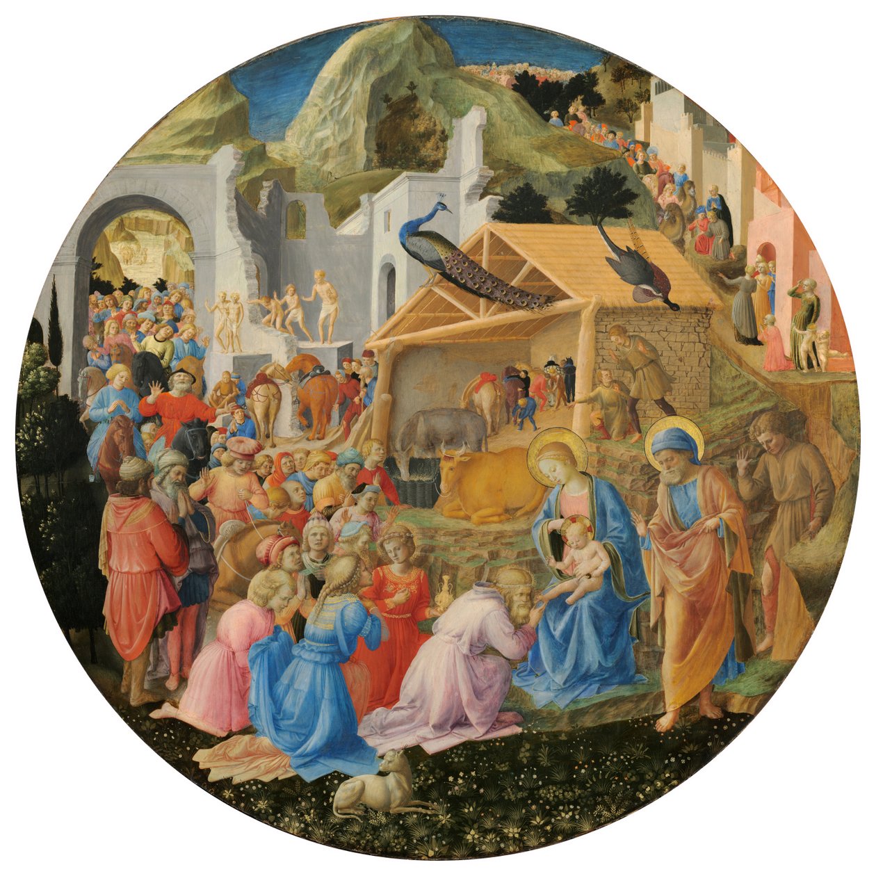 La adoración de los magos de Fra Angelico and Fra Filippo Lippi
