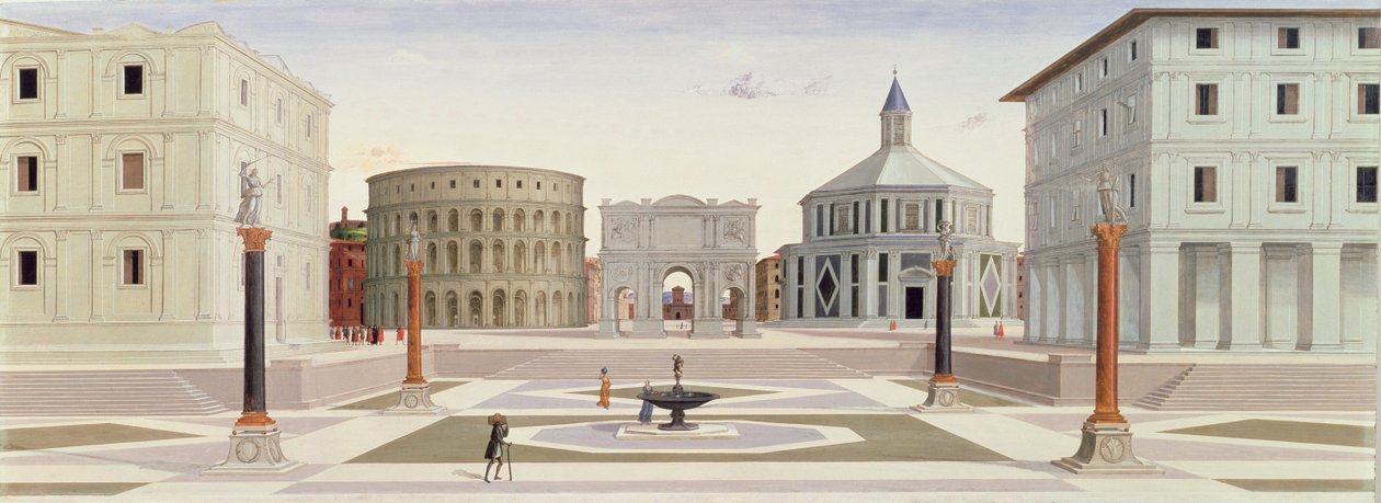 La ciudad ideal, c.1480 de Fra Carnevale