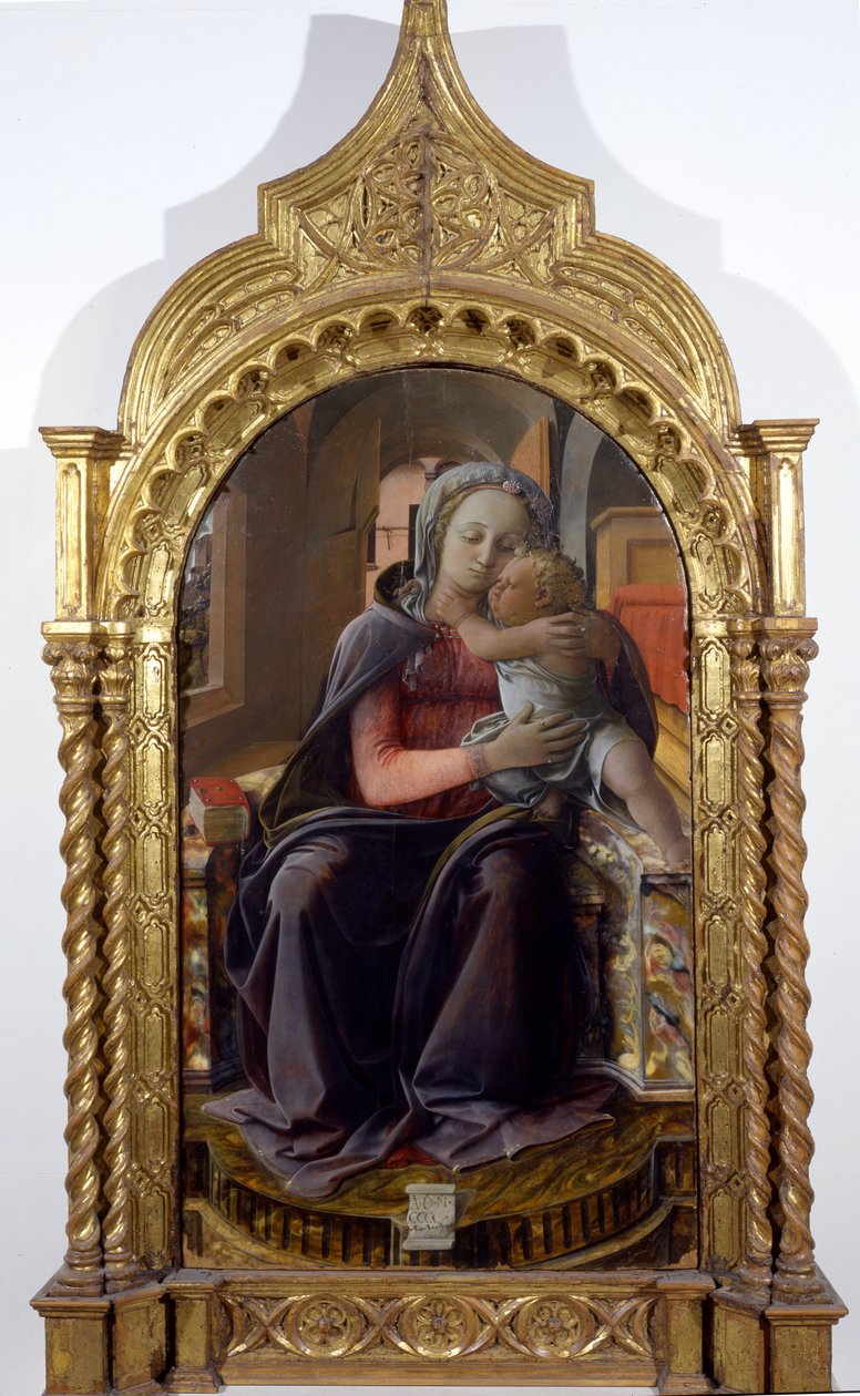 Madonna de Tarquinia, 1437 de Fra Filippo Lippi