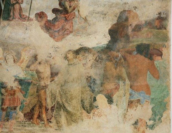 El Juicio Final, (detalle) de Fra Bartolomeo