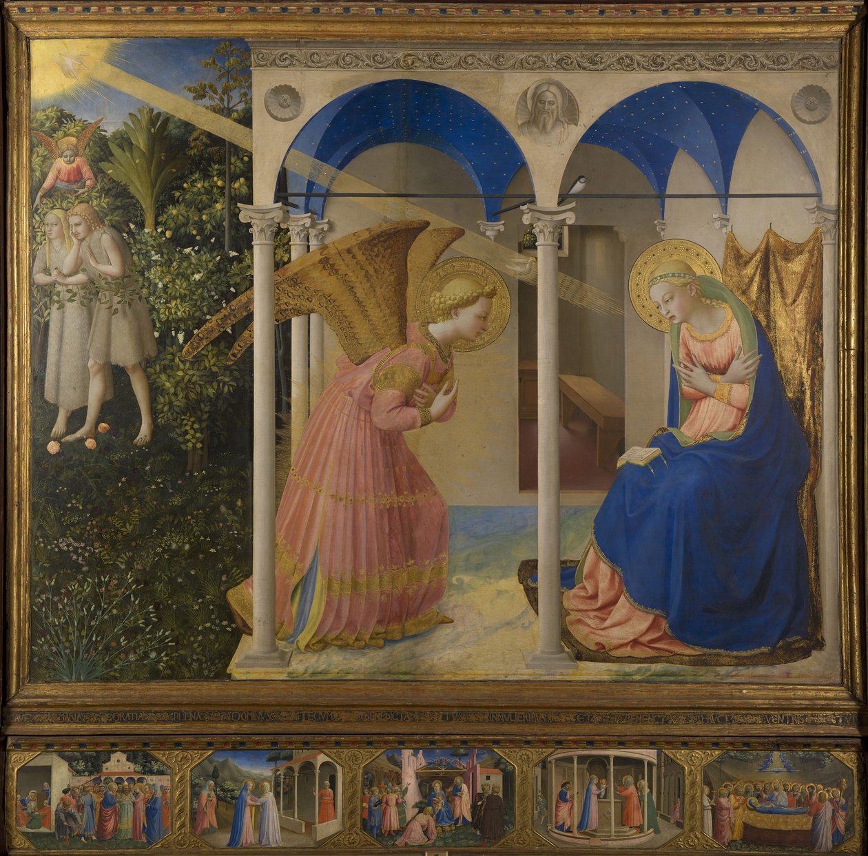 La Anunciación de Fra  Angelico