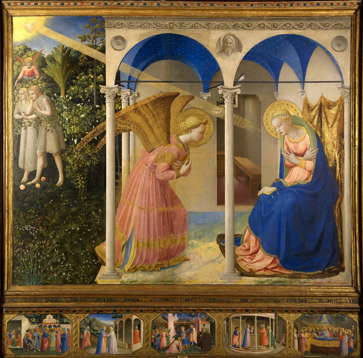 La Anunciación de Fra  Angelico