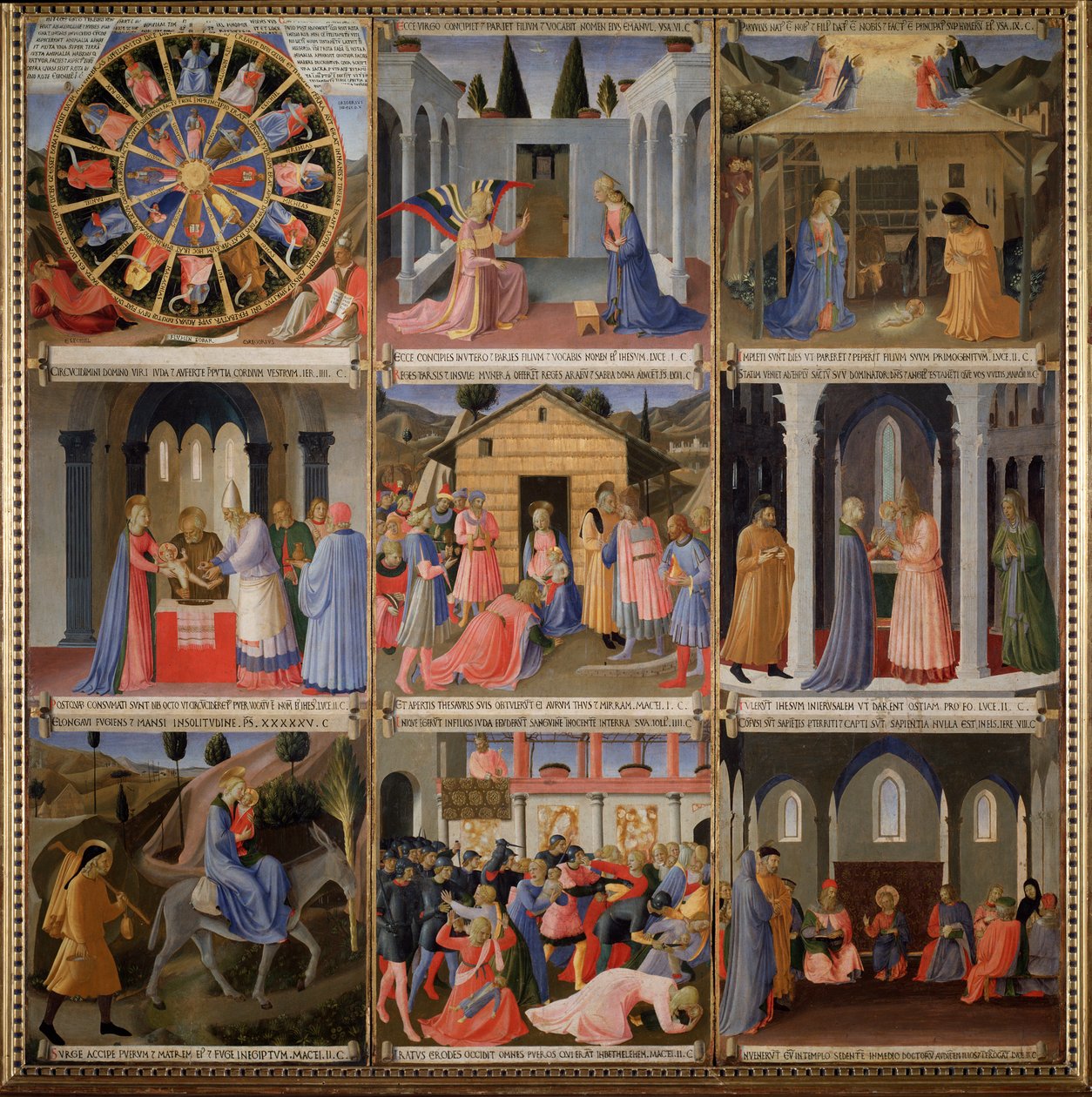 Armadio degli Argenti: Vida de Cristo de Fra  Angelico