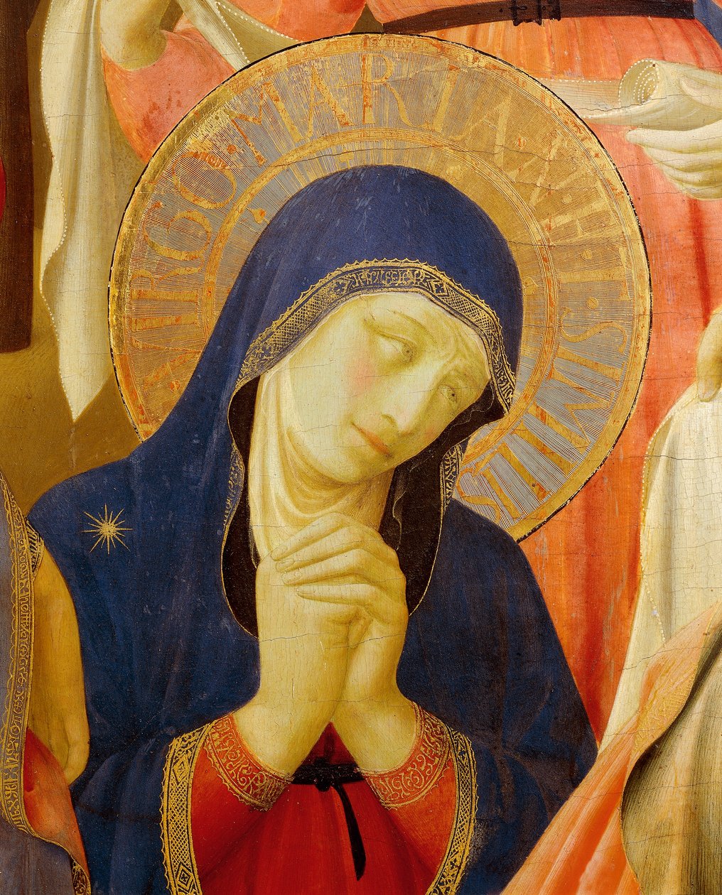 Deposición de la Cruz o Retablo de la Santísima Trinidad, hacia 1432, de Giovanni da Fiesole conocido como Fra Angelico (1400-circa 1455), temple sobre madera de Fra (c.1387 1455) Angelico