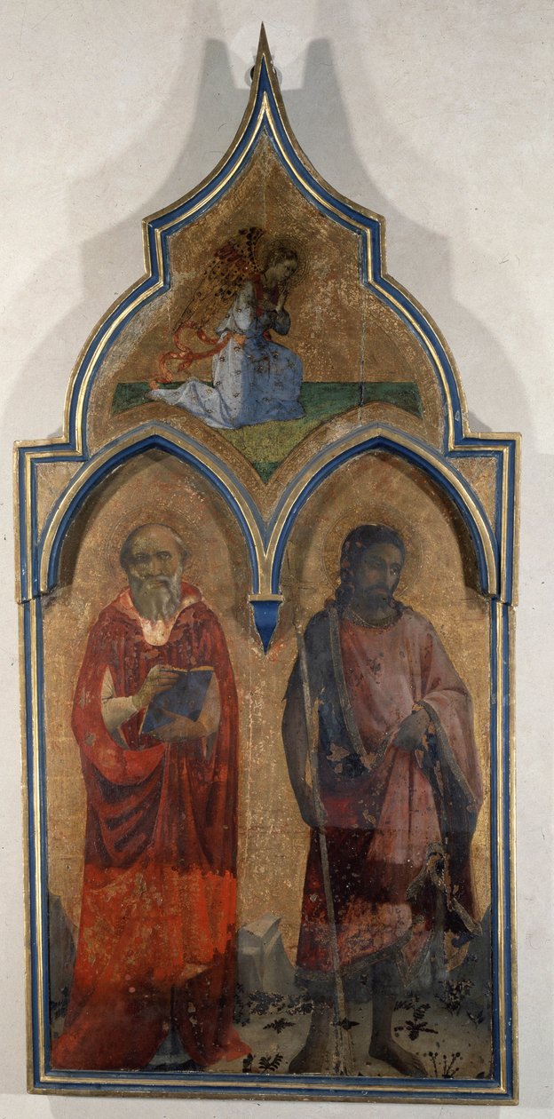 Puerta del tabernáculo de la Santísima Trinidad de Fra  Angelico