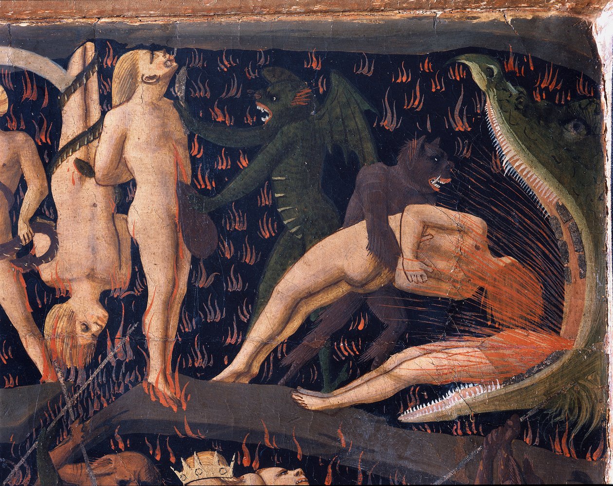 El Juicio Final: Infierno de Fra  Angelico