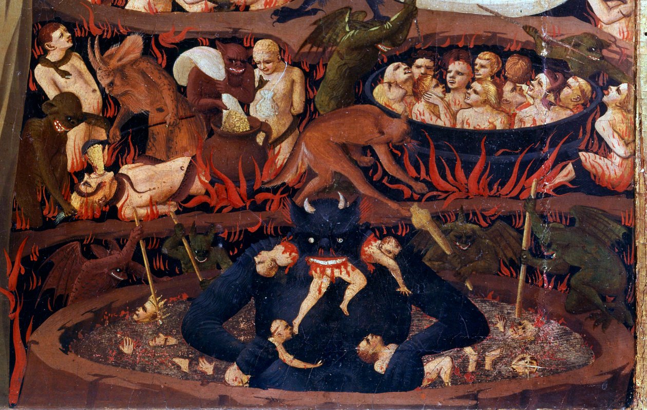 El Juicio Final: (detalle) de Fra  Angelico