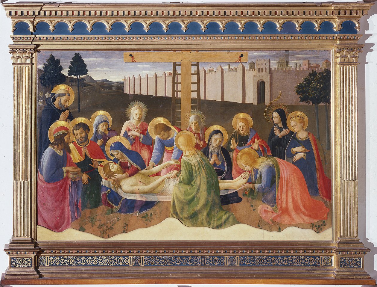 La deposición de Fra  Angelico