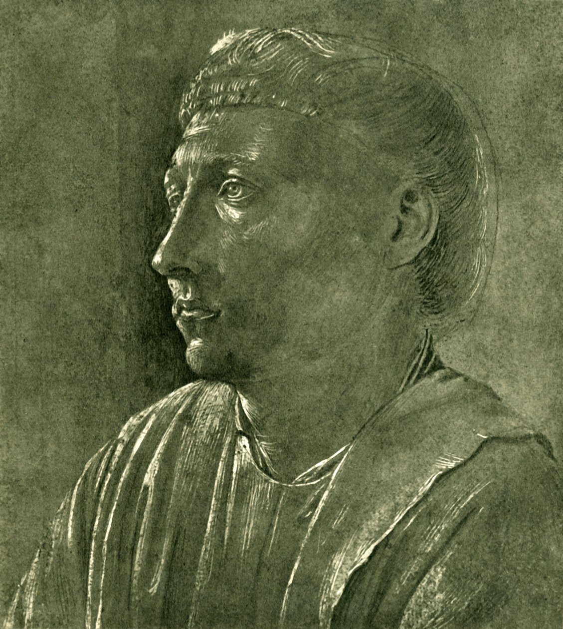 Busto de un clérigo, c1450, 1943 de Fra Angelico