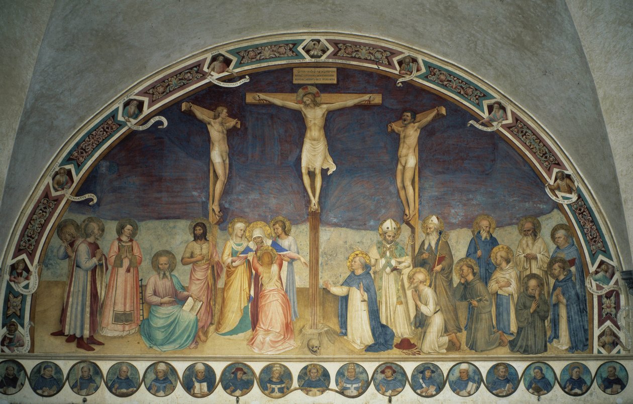 Crucifixión de Cristo, 1442 de Fra Angelico