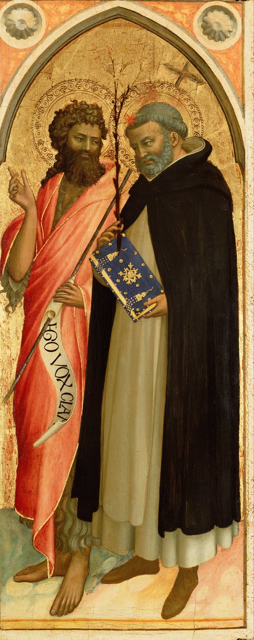 San Juan Bautista y Santo Domingo de Fra Angelico
