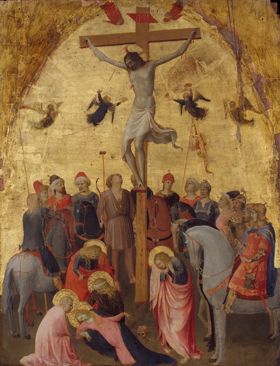 La crucifixión de Fra Angelico